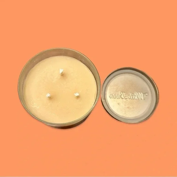 Bath & Body Works White Barn Sugar Snickerdoodle 3-Wick Candle 14.5 oz - Picture 3 of 3
